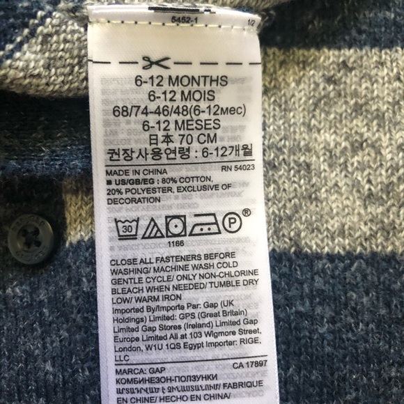 Adorable GAP Kids outfit, 6-12M - Picture 6 of 6